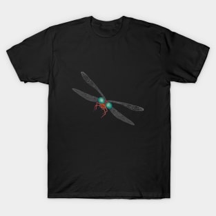 Dragonfly Left to Attack T-Shirt